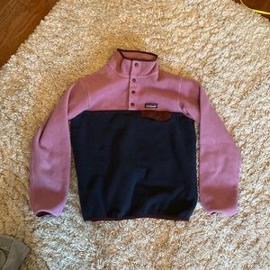 Patagonia button up sweatshirt